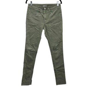Toad & Co. Sisko Slim Organic Cotton Light Olive Pants 6